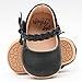 HONGTEYA Infant Baby Girls Mary Jane Flats Non Slip for Toddler First Walkers Soft Sole PU Leather Crib Shoes Sneaker Wedding Party Christmas Princess Dress Shoes Baby Moccasins Girls