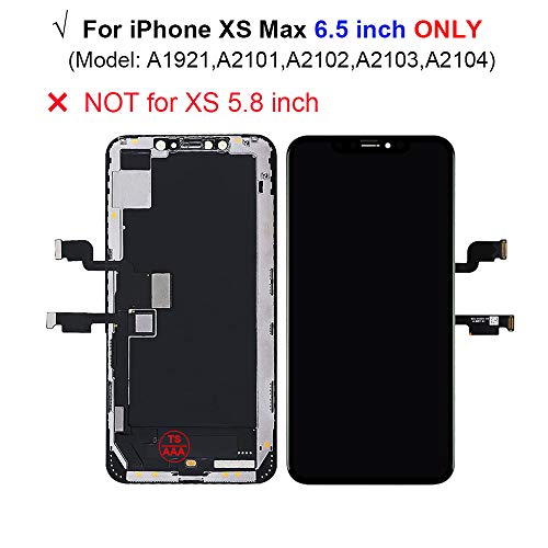 For Iphone Xs Max Screen Replacement 6.5 Inch Lcd Touch Screen Display Digitizer Repair Kit Assembly With Complete Repair Tools #TOP5