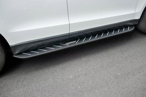 Estribos laterales para BYD Seal U 2023-2026 en aluminio y plastico ABS con soporte 4