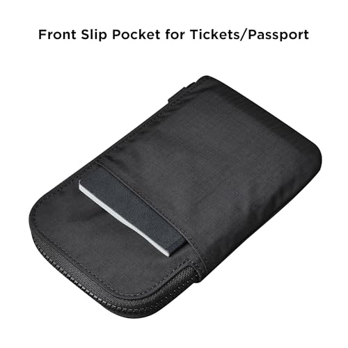 ALPAKA Zip Travel Wallet - Store Your Travel Accessories Efficiently - 3 Internal Pockets For Your Passport and More - 2 Card Slots - Made From Recycled and RFID-Protective Material3