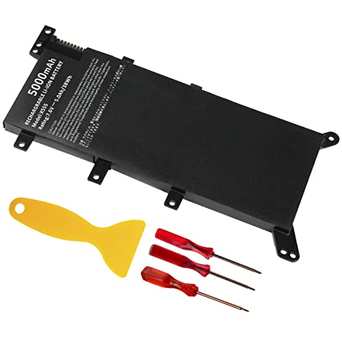 Image of ASUNCELL 38Wh C21N1347 Battery for Asus X555 X555LA X555LD X555LN A555L K555L Y583LD W519LD K555LD K555LA R556L VM590L 2ICP4 /63 /134, 7.6V 3-Cell