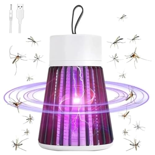 Image of LED Mosquito Killer Lamp for Home, UV Light Mosquito Killer Machine, Mosquito Trap Indoor, Mosquito Control Machine, Portable Electric Mosquito Repellent USB Lamp for Small Room (Pack of 1)