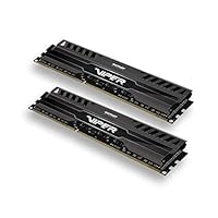 Patriot Viper 3 Series, Black Mamba, DDR3 8GB (2 x 4GB) 1600MHz Dual Channel Kit (PV38G160C9K)