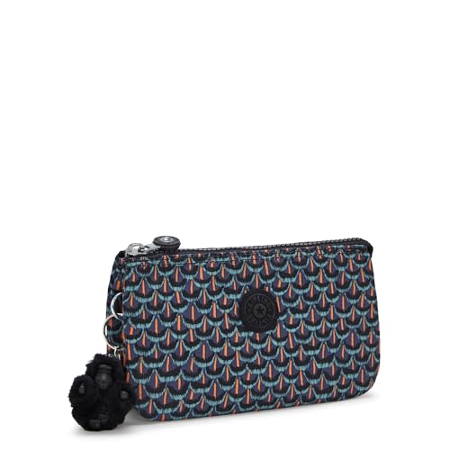 KIPLING CREATIVITY L Große Geldbörse, Beutel, Etuis, Geo Feather (Schwarz)