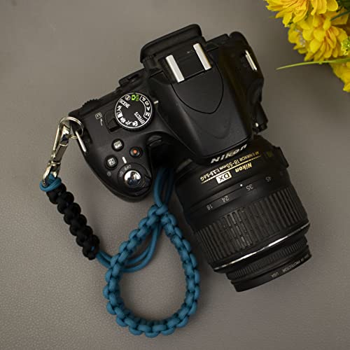 Image of Paracord Wrist | Camera Strap for Robust Hand Grip To Hold All DSLR Camera | Heavy gear | Binocular -Alloy camera strap
