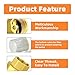 GASHER 2PCS Brass Foot Valve With Filter 1