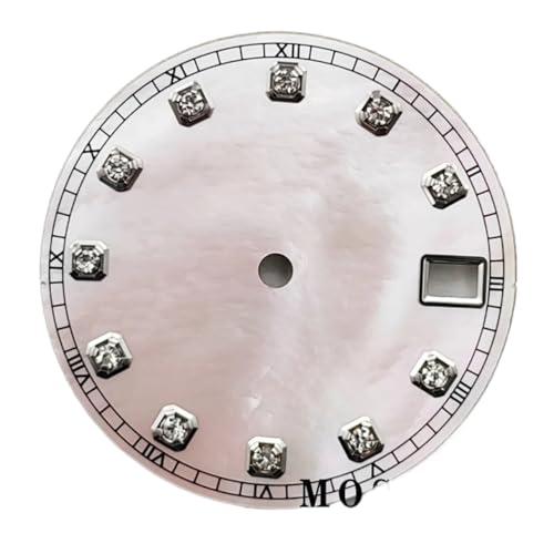 Cadran de montre NH35 bleu blanc pour votre style quotidien - 2