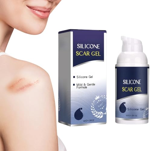 Gel de cicatriz de silicona, gel para cicatrices, crema para cicatrices, gel de reparación de cicatrices, cuidado de cicatrices, ungüento cicatricial, gel para cicatrices, gel para cicatrices, para