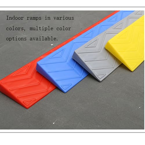 Rampa de transición ancha antideslizante en forma de flecha, apta para carritos, sillas de ruedas, escalones interiores y exteriores miniatura 6