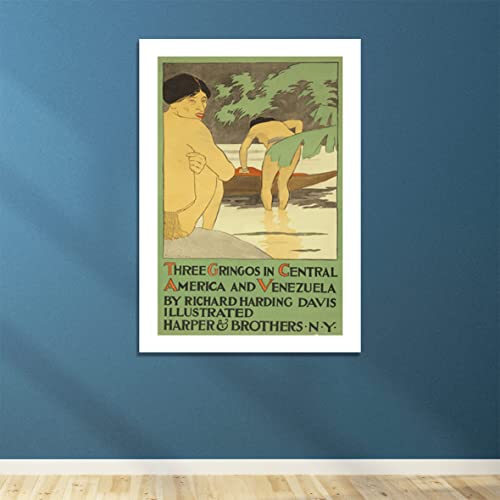 Affiche encadrée Three Gringos d'archivage par Richard Harding Davis - 4