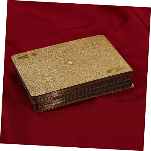 Abaodam 3St Kartenspielen pokerkarten Spielkarten romme-Karten Playing Cards Bridge Karten 52 Deck Zeltstangenverbinder Pokerkarte aus Papier Kartenspiel Spielen nachts Metall Schachbrett – Bild 3