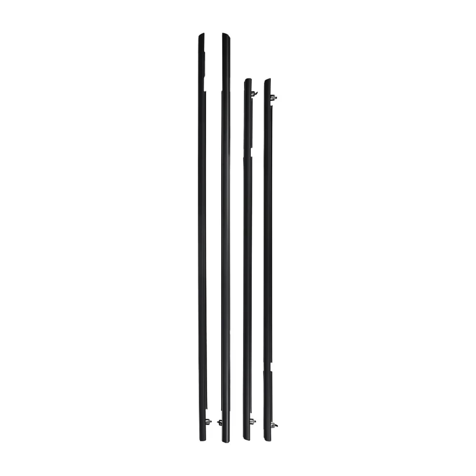 Vamhhx One Color Car Rubber Sealing Strips 4Piece Rubber Window Moulding Trim Weatherstrips Seal For Civic Sedan 2006-2011 72910-Sna-A01 72410-Sna-A01 72450-Sna-A01 Car Door Rubber Seal