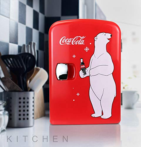 Coca Cola KWC4 Elektrische koelkast, uniseks, volwassenen, rood - Image 6