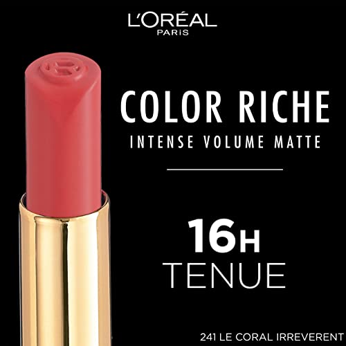 COLOR RICHE INTENSE VOLUME MATTE 241 CORAL IRREVERENCE