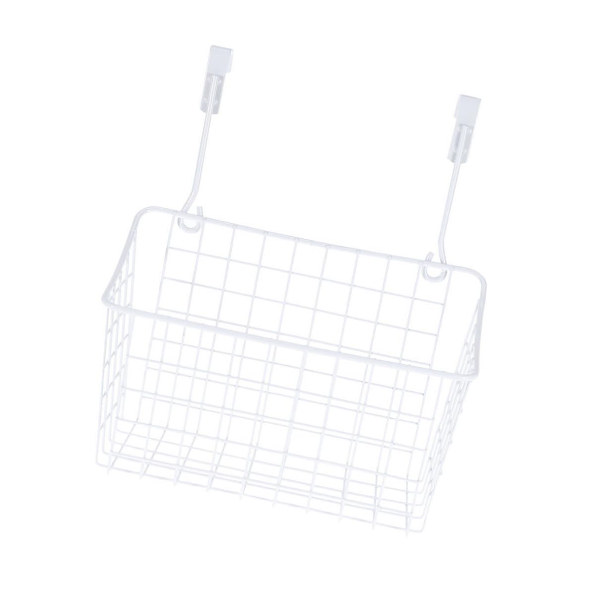 Organizador de cestas para puertas de gabinete de metal resistente que maximiza tu cocina