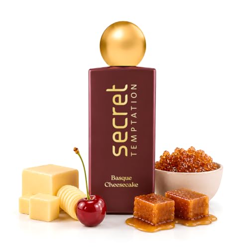 Image of Secret Temptation Basque Cheesecake Eau De Parfum for Women, 50ml | Rich & Comforting Decadent Fragrance for Women | Long-Lasting Women's Perfume | Perfect For Date Nights, Celebrations & Elegant Affairs