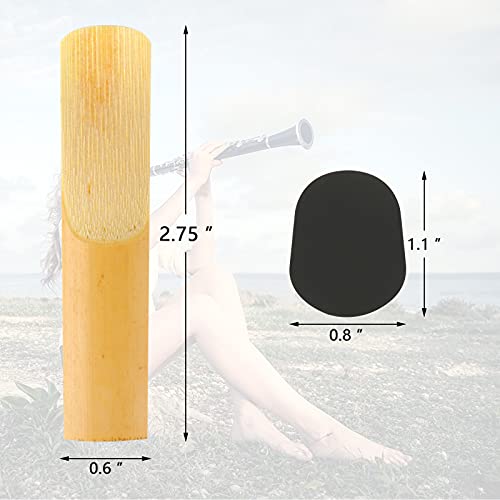 Yoklili 30 Pcs Alto Saxophone Reeds - Strength 2.5 - Bundle Pack