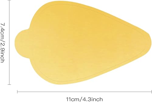 Vista 21 de 200 piezas de mini tablas para tartas, tableros de mousse dorados, bases de mini cupcakes, tablero de papel, para cupcakes, postres, bandeja