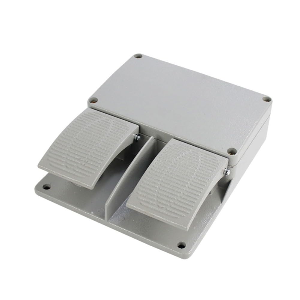 Pedal interruptor YDT1-16 evita deslizamientos en talleres con su control momentáneo de aluminio