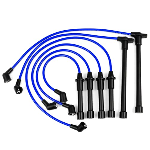 6Pcs Spark Plug Wire Set Compatible with Nissan & Infiniti - Pathfinder 1996-2000, Frontier...