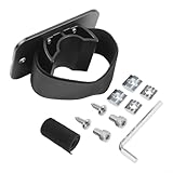 Fahrrad-Hinterradhalterung, Aluminiumlegierung für Autodachtransport, einfache Installation und sicheres Befestigungsdesign (schwarz)