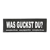 Klettsticker WAS GUCKST DU Julius K9 8151151 2 Klettsticker S. was Guckst Du