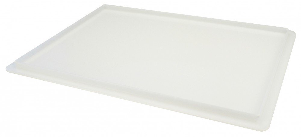 Pimotti Deckel Pizzaballenbox mit 30 x 40 x 12 cm, für Kunststoffbehälter für Pizzateig, für Stapelbehälter, für Gärbox