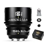 7artisans 50mm T1.5 Dream Series–Professionelles Cine-Objektiv mit großer Blende, Vollformat, Manueller Fokus Prime Objektiv, kompatibel mit Nikon Z5 Z6 Z7 Z9 Z50 Z6II Z7II ZFC, Schwarz