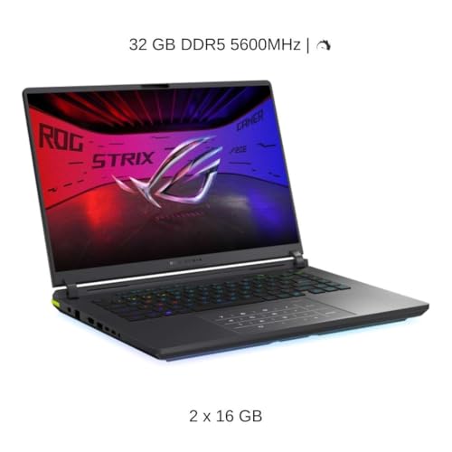 Image of HIDevolution [2025] ASUS ROG Strix G16 G615LM 16 inch WQXGA 240Hz IPS-Level, 2.1 GHz Ultra 9-275HX, RTX 5060, 32 GB DDR5 RAM, 2 TB PCIe SSD, Windows 11 Home
