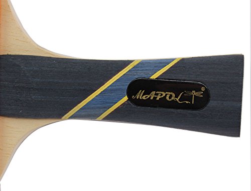 Mapol 2 Pack Of 4 Star Professional Ping Pong Paddle Advanced Training Table Tennis Racket With Carry Case #TOP5