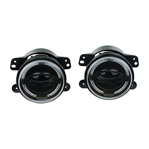 Feux anti-brouillard phares antibrouillard 4 pouces pour Wrangler