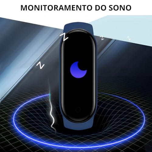 Relógio Inteligente Smartwatch Tela Full Touch Bateria Dura 7 Dias, Batimentos, Pressão Arterial, Ca