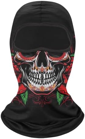 UK-UNIQUE Balaclava Face Mask - Breathable Lightweight Ski Motorcycle Helmet Racing Cycling Multi-Purpose Balaclavas - Unisex Men Women Kids Boys Girls