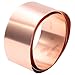 AllGIFT Copper Sheets,Copper Thin Foil Roll Sheet,50 x 1000mm Pure Copper Foil Sheet Roll Copper Strip,Ultra-Thin Practical Double Sided Metal Foil Plate(0.4 x 50 x 1000mm)