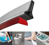 Can be cut at will: The shower water dam threshold size: 1.18