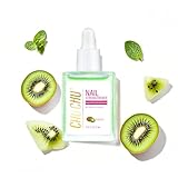 CHUCHU Nail Cuticle Oil Strengthener - Kiwi Scent Repair Growth Moisturizing Treatment - Natural Jojoba Vitamin B & E for Dry Cracked Nails