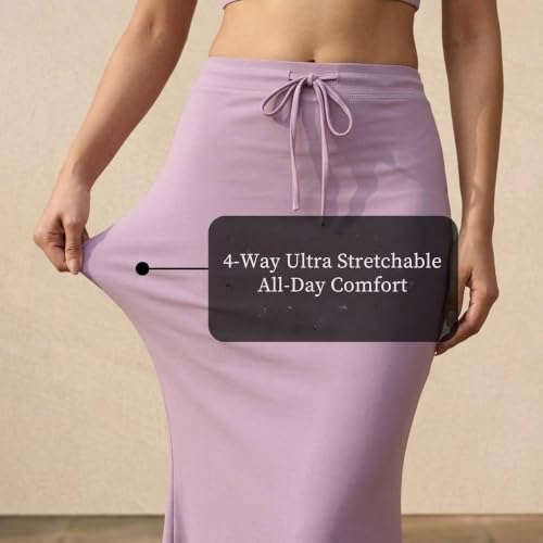 Image of Women's Saree Shapewear - Slim Fit Stretchable Petticoat for Sarees | Comfortable Waistband | Body Shaping Underskirt
