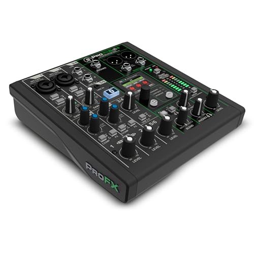 Mixeur analogique 6 canaux pour streaming live et enregistrement studio - 4