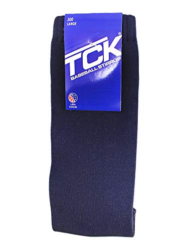Tck Solid Colored Baseball Stirrups Pattern A (Navy, Small) #TOP2