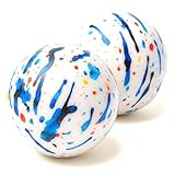 NY Spice Shop Giant Jawbreaker Candy - 1 Count Largest Big Jawbreaker - Unwrapped Colossal Jumbo Jawbreakers Hard Candy - Jawbreakers Candy Bulk - Mega Bruiser Jawbreaker Sucker - 3’’ Inches