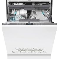 Candy Rapido’ CI 4C6F0A Lavastoviglie, Installazione a incasso, 14 Coperti, 8 Programmi, Ciclo Rapido, Partenza ritardata, App hOn, AxLxP 81,8×55,5×59,7 cm, Bianco [Classe di efficienza energetica C]