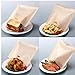 AMOYER 2pcs Tostadora Bolsas para los sándwiches de Queso a la Parrilla Hizo fácil Reutilizables antiadherentes Pan horneado Bolsas