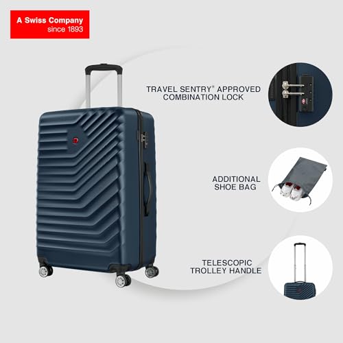 Image of WENGER, Trayn Plus, Carry-On Hardside Suitcase, Swiss Designed