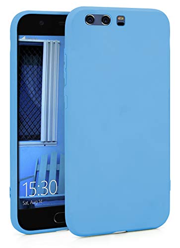MyGadget Funda para Huawei P10 en Silicona TPU - Carcasa Slim & Flexible - Case Resistente Antigolpes y Anti choques - Ultra Protectora - Azul Claro