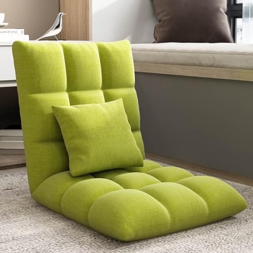 Soulager le dos avec la chaise de jeu pliable à coussin épais