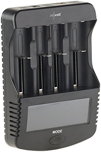 Revolt Batteria Caricabatteria rapido per batterie...