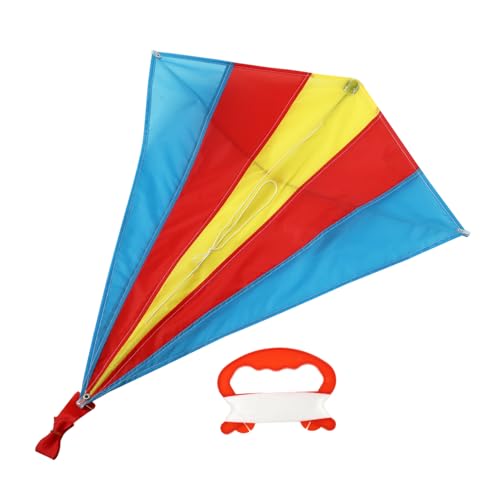 FOYTOKI Diamond Shape Kite Kids Outdoor Kite Toy Large Diamond Long Tail Easy to Fly Perfect Present