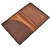 Leamekor Passport Holder Wallet Cover Passport Case Genuine Crazy Horse Leather