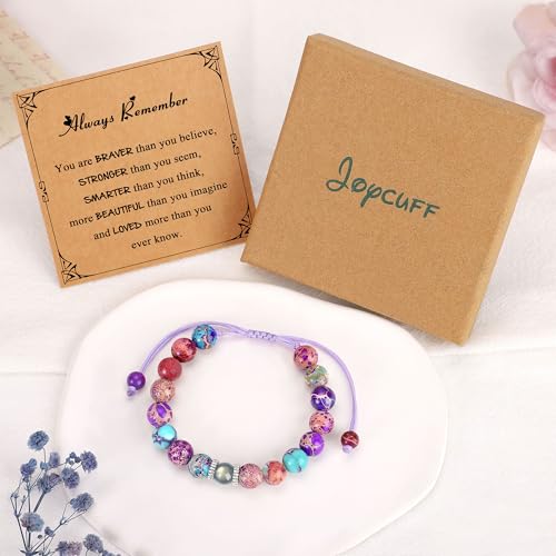 Image of JoycuFF Teen Jewelry Bracelets for Teen Teenage Gifts Ideas Trendy Stuff, 6 8 9 10 11 12 13th 16 Year Old Birthday East Christmas Gifts