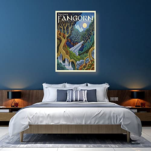 QIANZHENG Poster con immagine del Signore degli